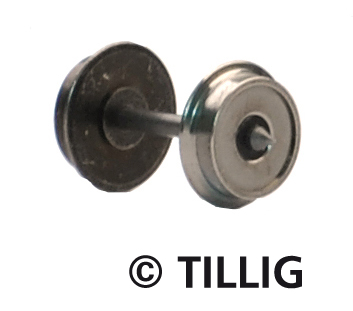 Tillig 08819 Metallradsatz Dm8,0mm, 8 Stck. 