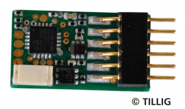 Tillig 66032 Digital Decoder mit Stecker NEM651 