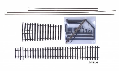 Tillig 85435 Bausatz Flexsteg-Weiche 7° 