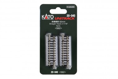 Kato 20-040 Gleis gerade 62 mm, 4 St. 