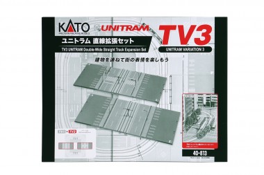 Kato 40-813 Variations-Set TV3 Gerade Straße 186mm 