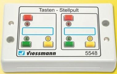 Viessmann 5548 Tasten-Stellpult, rückmeldefähig 