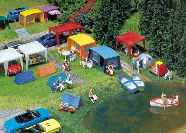 Faller 130504 Camping Zelte-Set 