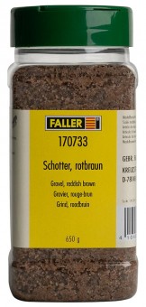 Faller 170733 Schotter rotbraun 650 g 