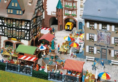 Faller 180582 Wochenmarkt 