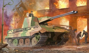 Trumpeter 751539 Deutscher Panzer E-75 Flakpanzer 