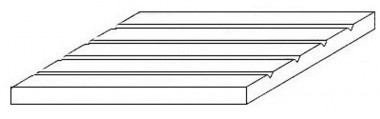 Evergreen 502037 Strukturplatte150x300 x0,5mm 