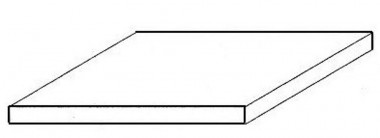 Evergreen 509005 Durchs. Polystyrolplatt 150x300x0,13mm 