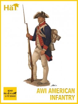 HäT - Hat Toy Soldiers 8342 AWI Amerikanische Infanterie 