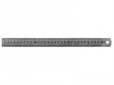 Schönwitz 11438 Stahllineal 300mm inch und cm Skalierung 