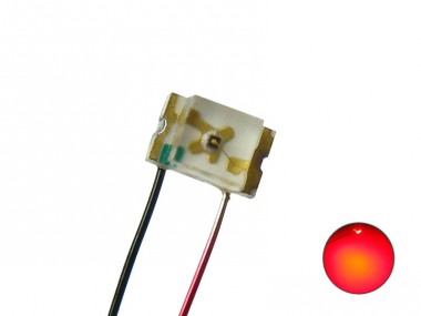 Schönwitz 50260 LED SMD 0805 mit Lackdraht rot 