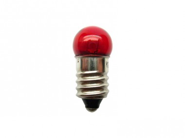 Schönwitz 50287 E10 Glühlampe 11mm Kopf rot 19V 100mA 