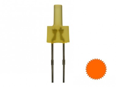 Schönwitz 50803 Tower LED lang 2mm orange / amber diffu 