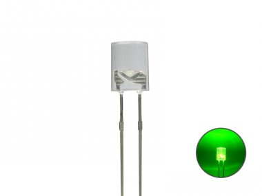 Schönwitz 50870 LED Zylinder 5mm klar grünlich / gelbgr 