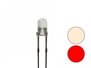 Schönwitz 50902 DUO Bi-Color Bipolar LED 3mm 2pin klar  