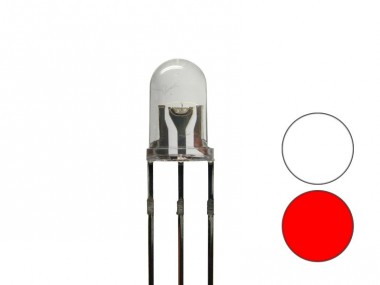 Schönwitz 50907 DUO Bi-Color LED 5mm klar 3pin Anode ka 