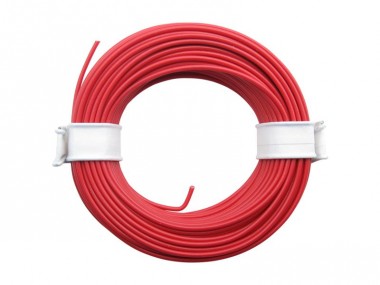 Schönwitz 50953 10 m Litze einadrig, rot 0,14 mm²  