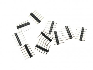 Schönwitz 51265 10 Stück Micro Stecker 6 polig Stiftlei 