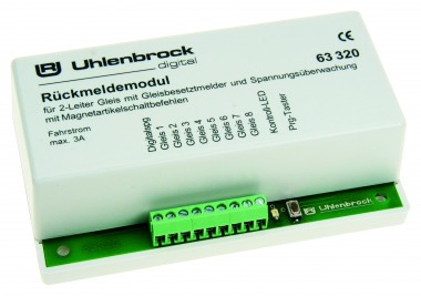 Uhlenbrock 63320 LocoNet 2-Leiter Rückmeldemodul 