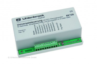 Uhlenbrock 68720 Universalsteuerung für 2-Leiter-Gleis 