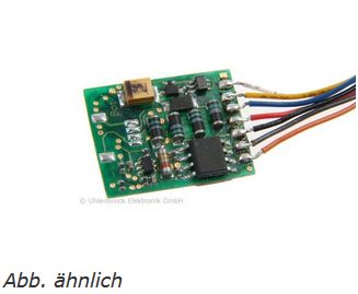 Uhlenbrock 74320 ID2 Decoder, 8pol.NEM 652 