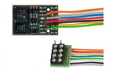 D & H DH16A-2 Lokdecoder DH16A - Kabel für NME652 