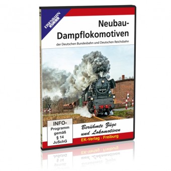 EK-Verlag 8660 DVD - Neubau-Dampflokomotiven der DB/DR 