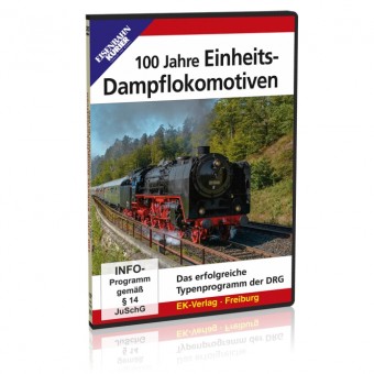 EK-Verlag 8679 DVD -100 Jahre Einheits-Dampflokomotiven 