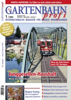 Expromo Verlag 125 Gartenbahn profi 1/2025 