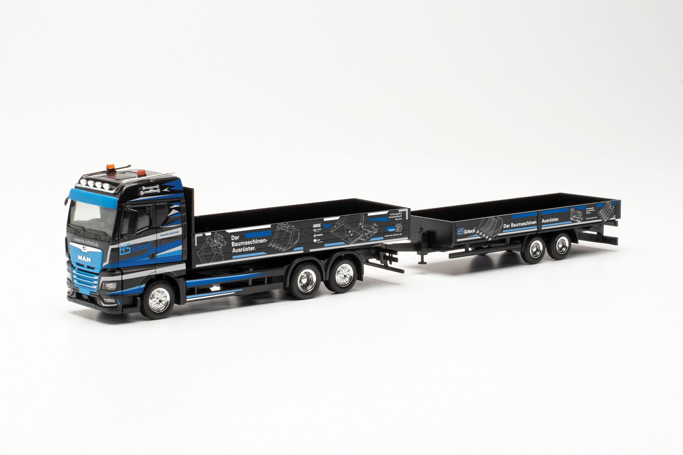 Herpa Man Tgx Gm Tandem Hz Hs Schoch Menzels Lokschuppen