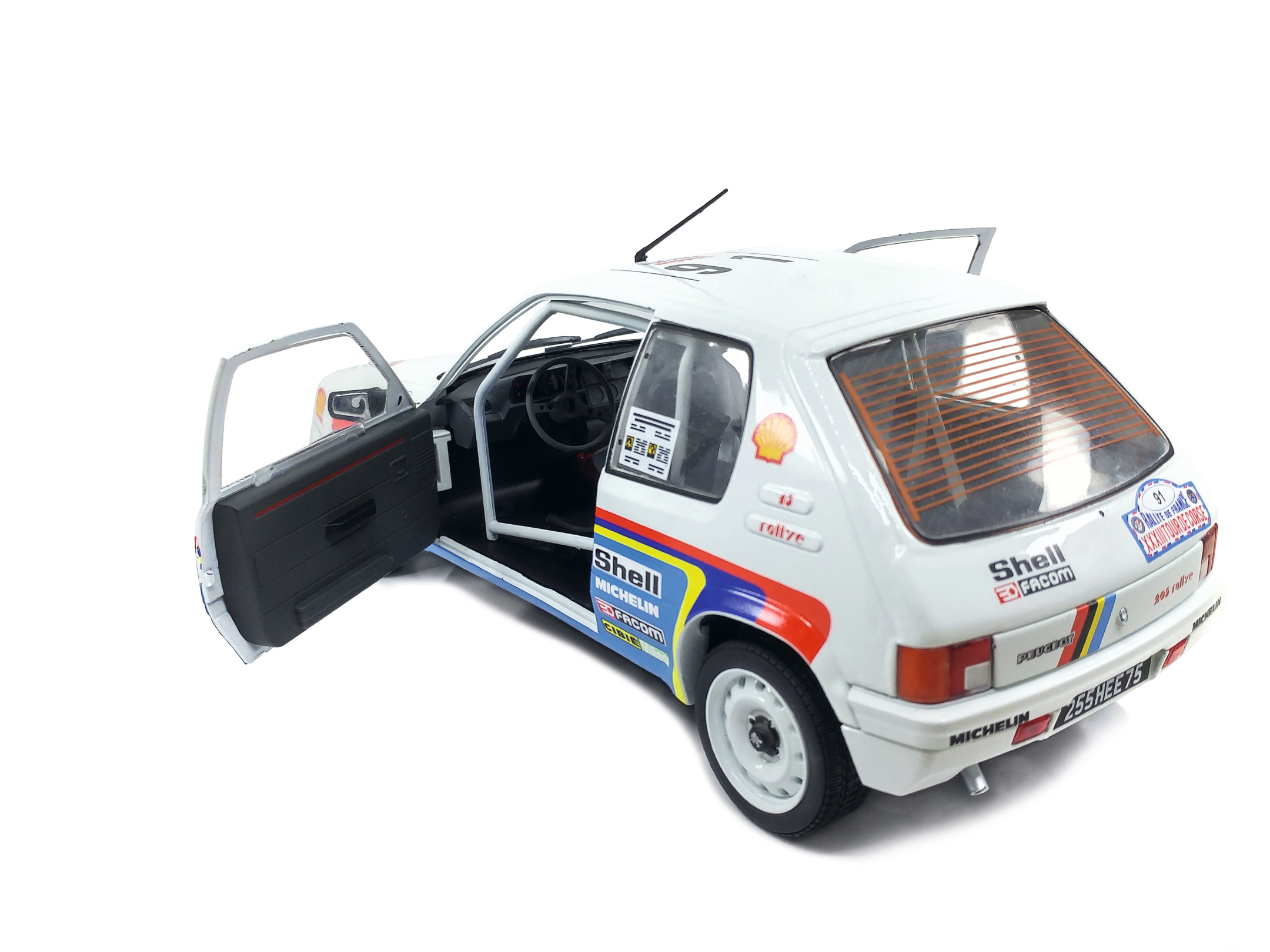  Solido  421185050 Peugeot 205  Rallye  1989 Menzels 