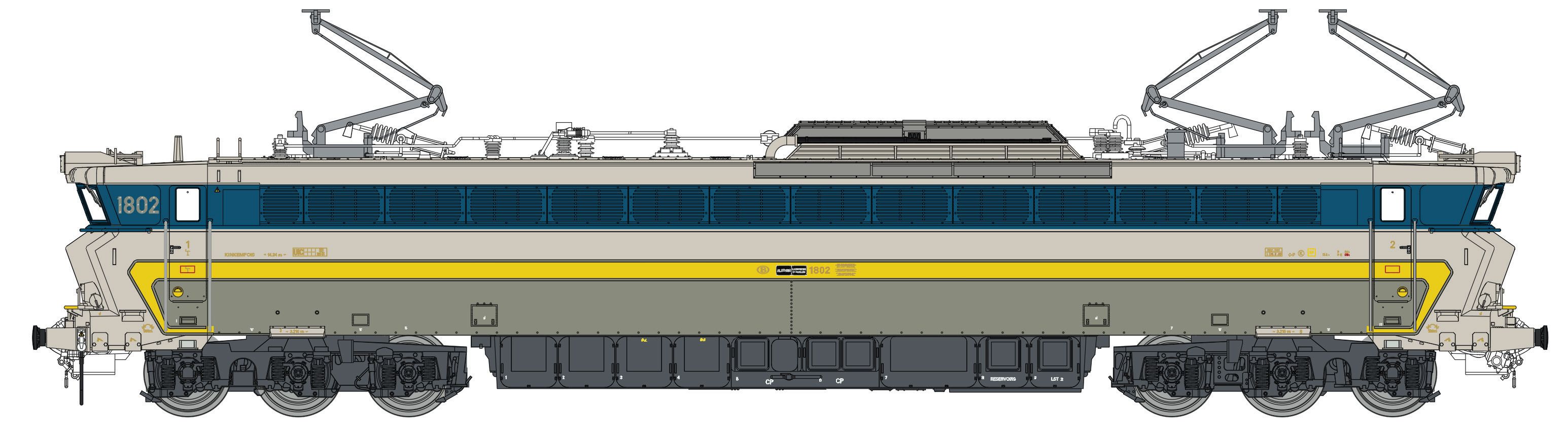 LS Models 12551S SNCB E-Lok Serie 18 Ep.5 AC | Menzels ...