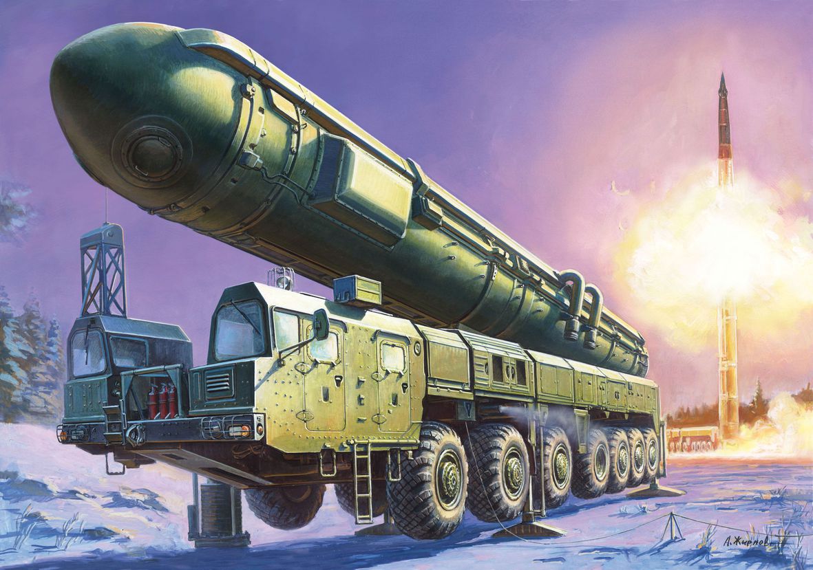 Zvezda 785003 TOPOL 'M' Missile Launch | Menzels Lokschuppen Onlineshop