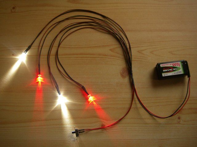Schönwitz 50007 - LED Beleuchtung RC Tuning 1:8 1:10 1:18 1:24